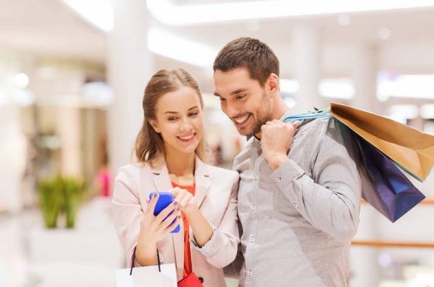 happy shopping mobile