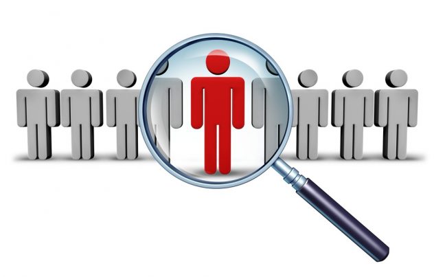 finding a person graphic