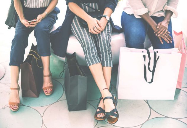 women shopping