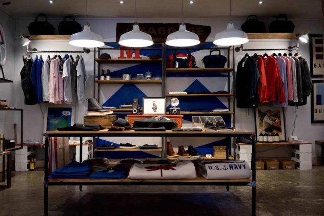 interior of store