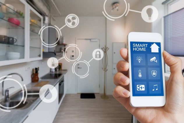 smartphone home security