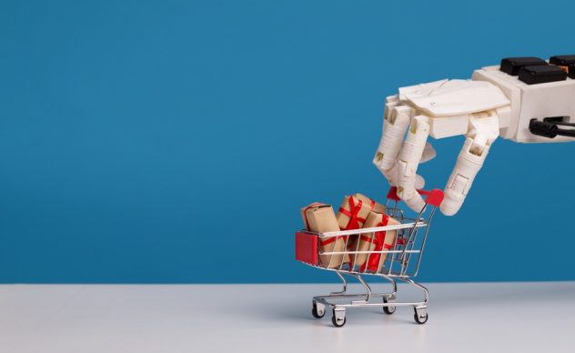robot shopping trolley