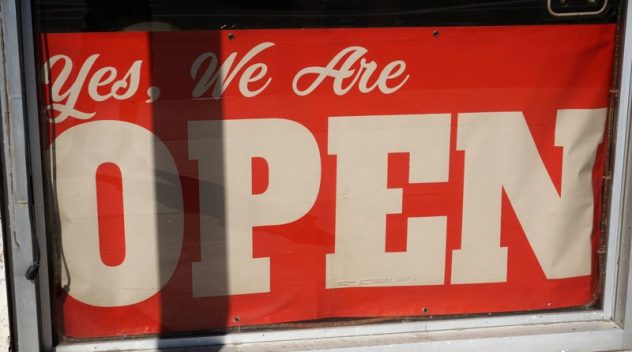 retail business back open