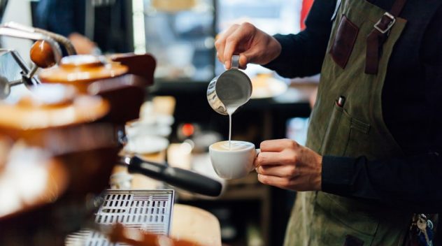 barista in speciality coffee shop