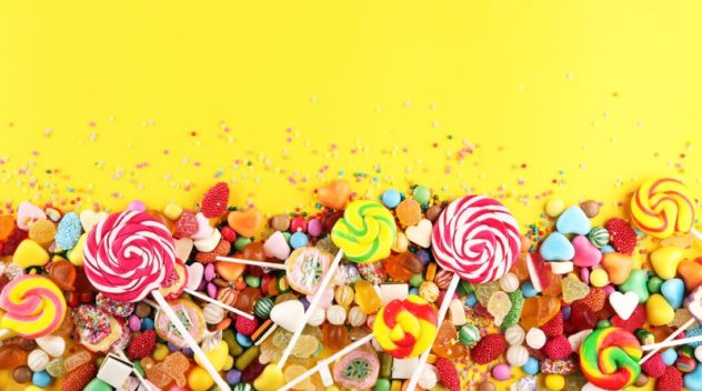 candy food and drinks packaging