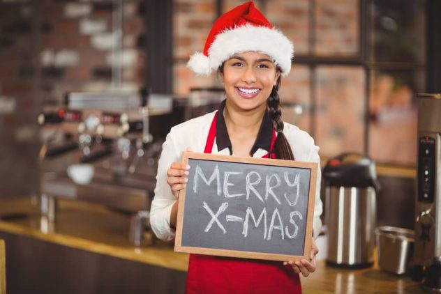 merry xmas worker