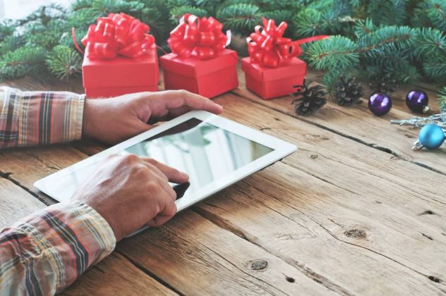 christmas tablet