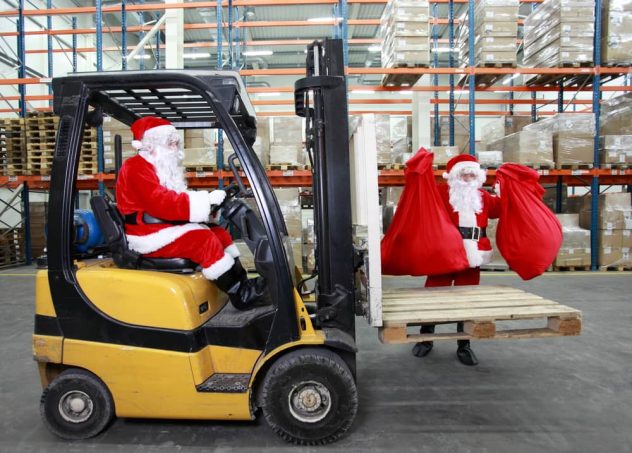 christmas warehouse