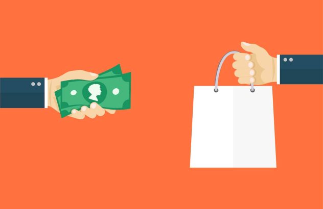 paying for shopping