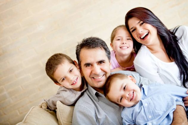 family happy