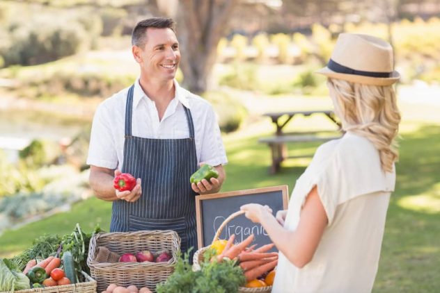 selling veg