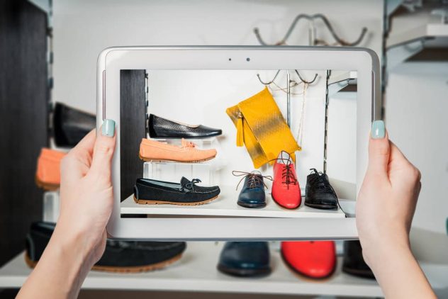 shoe store tablet