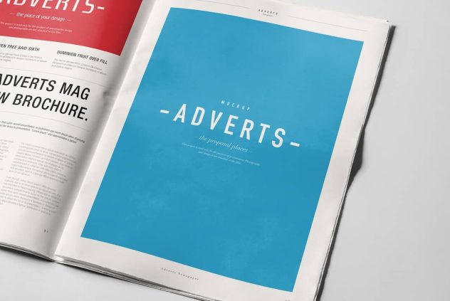 newspaper advert