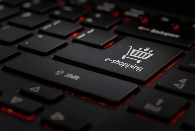 e-shopping keyboard