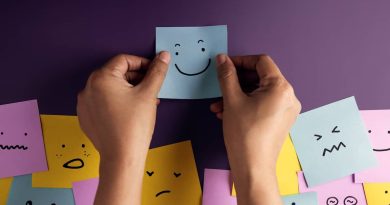 positive mindset at work post it notes