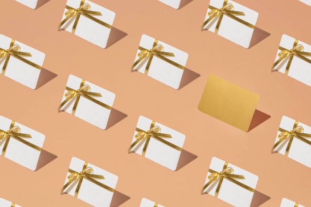 gold gift cards